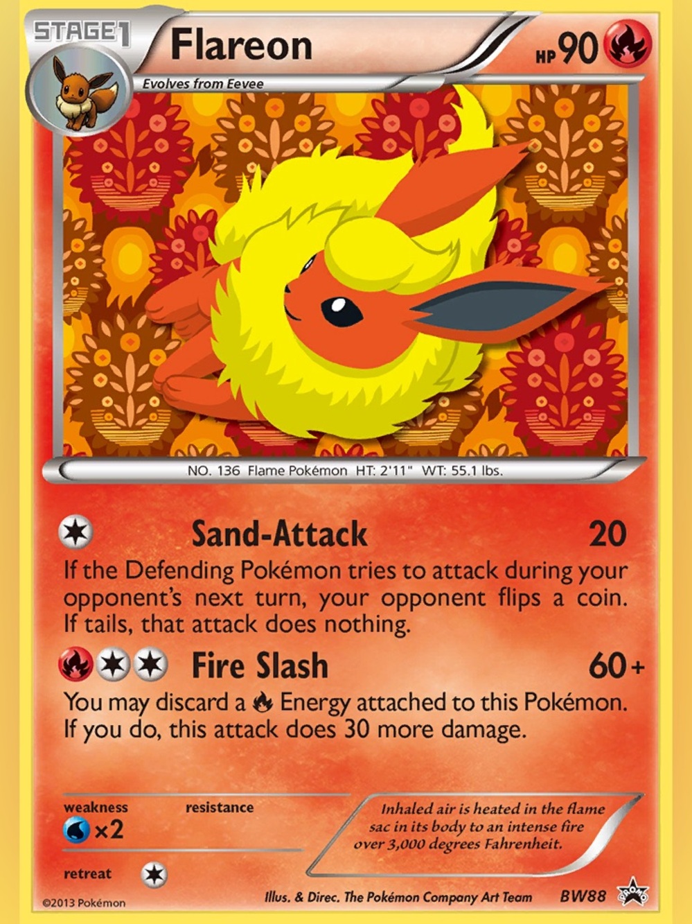 Flareon BW88 Holo